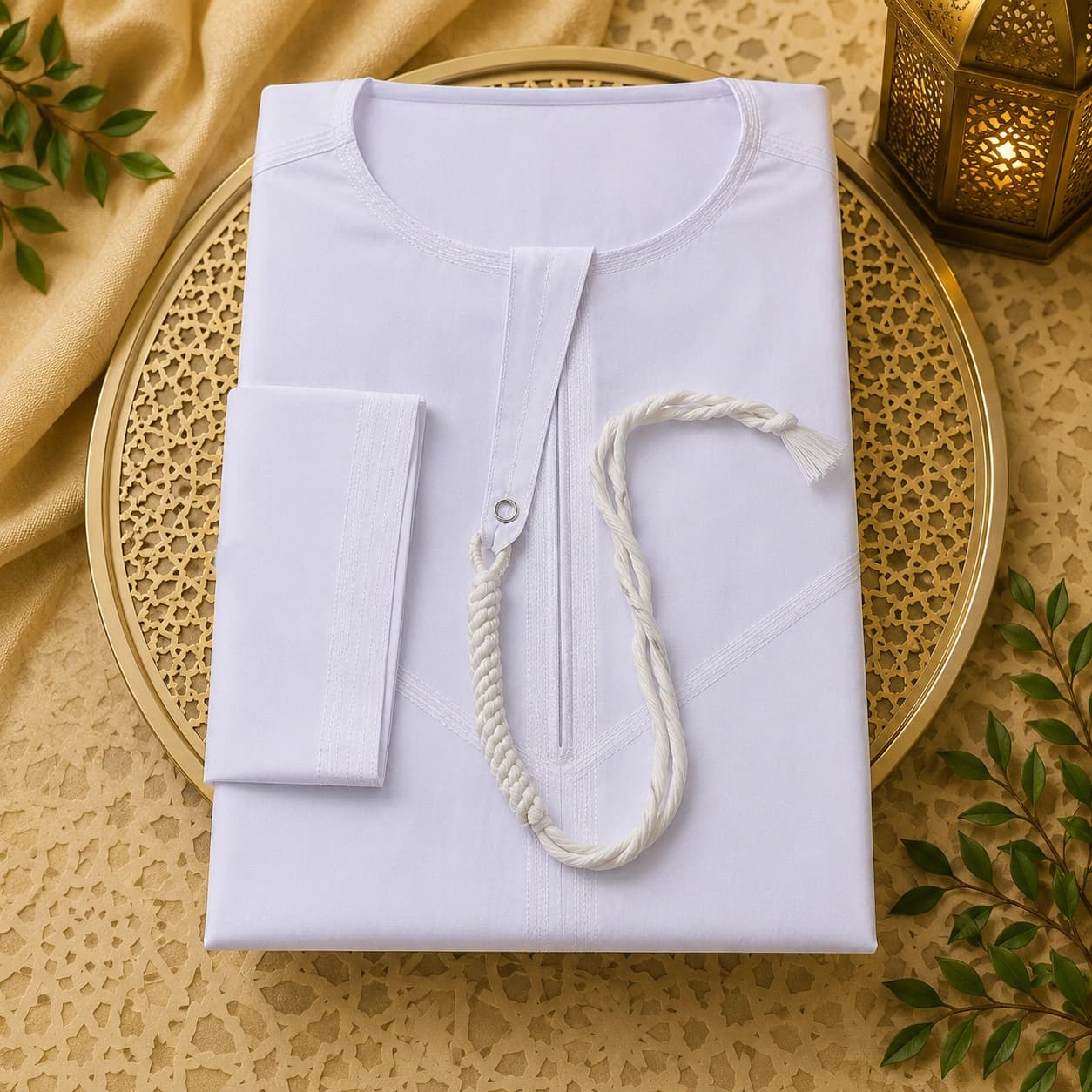 Heritage White Thobe Style Jubba product photo